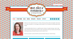 Desktop Screenshot of hotholyhumorous.com